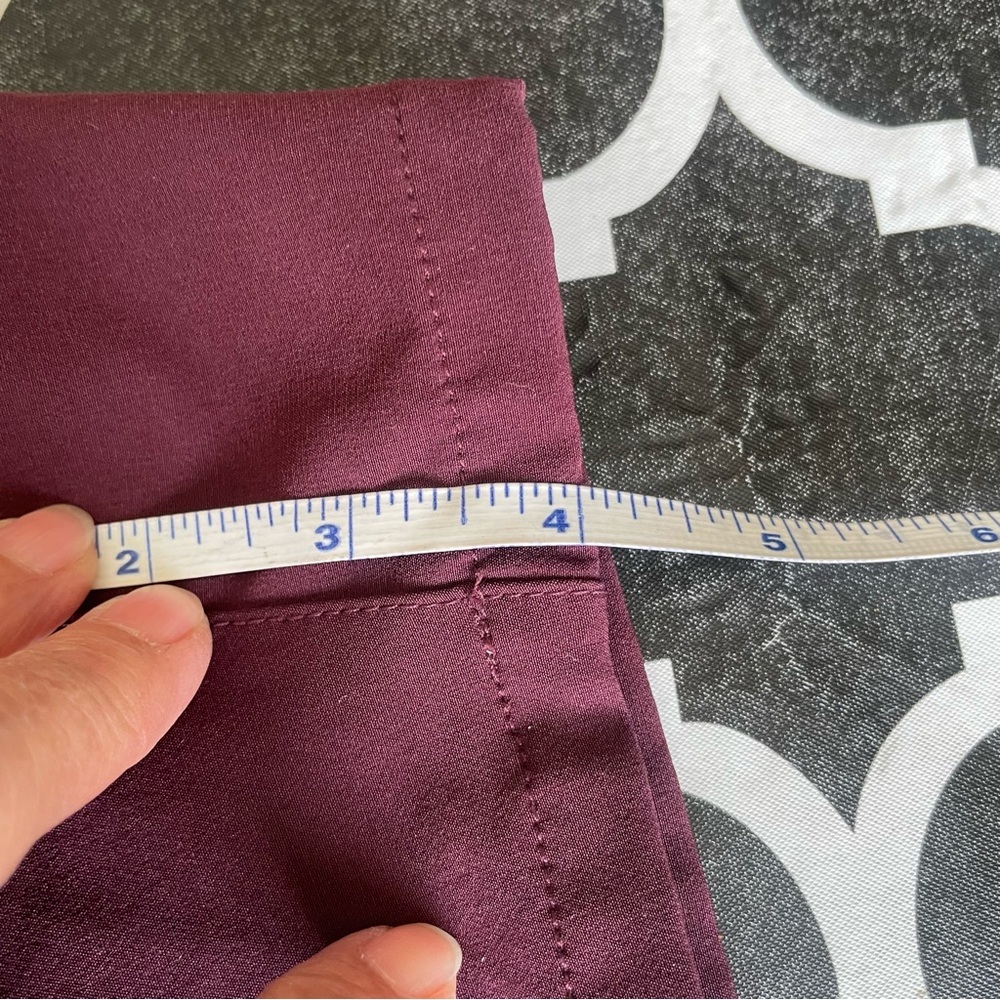 Ten thousand foundation Burgundy Shorts 5” size small - Picture 8 of 8